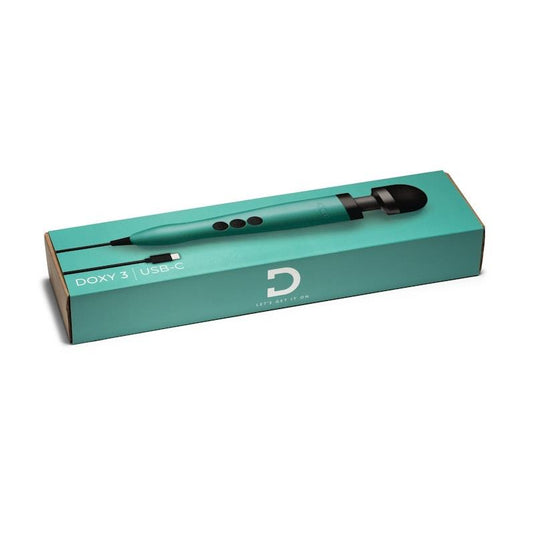 Doxy 3 USB-C Powerful Wand Turquoise 1pc