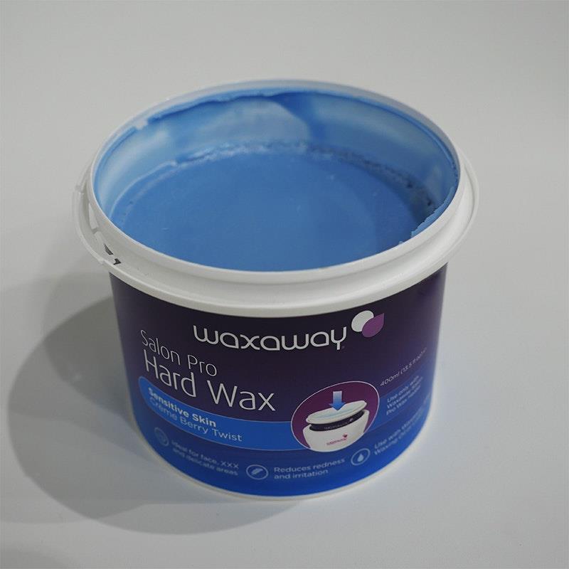 Load image into Gallery viewer, Waxaway Salon Pro Creme Berry Twist Hard Wax 400g

