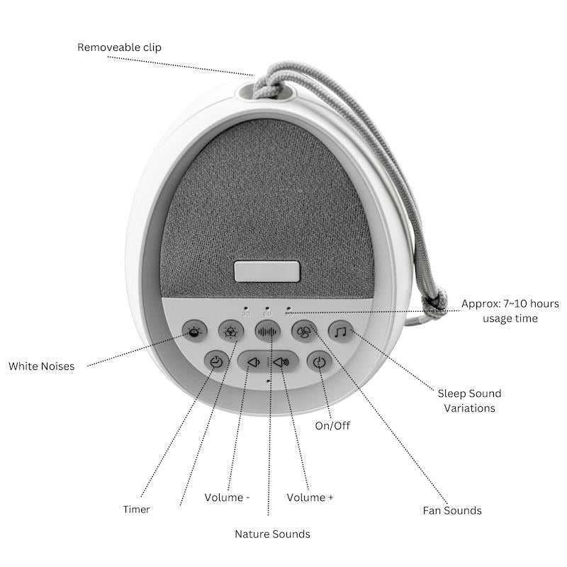 Load image into Gallery viewer, Homedics SoundSleep Light &amp; Sound Machine
