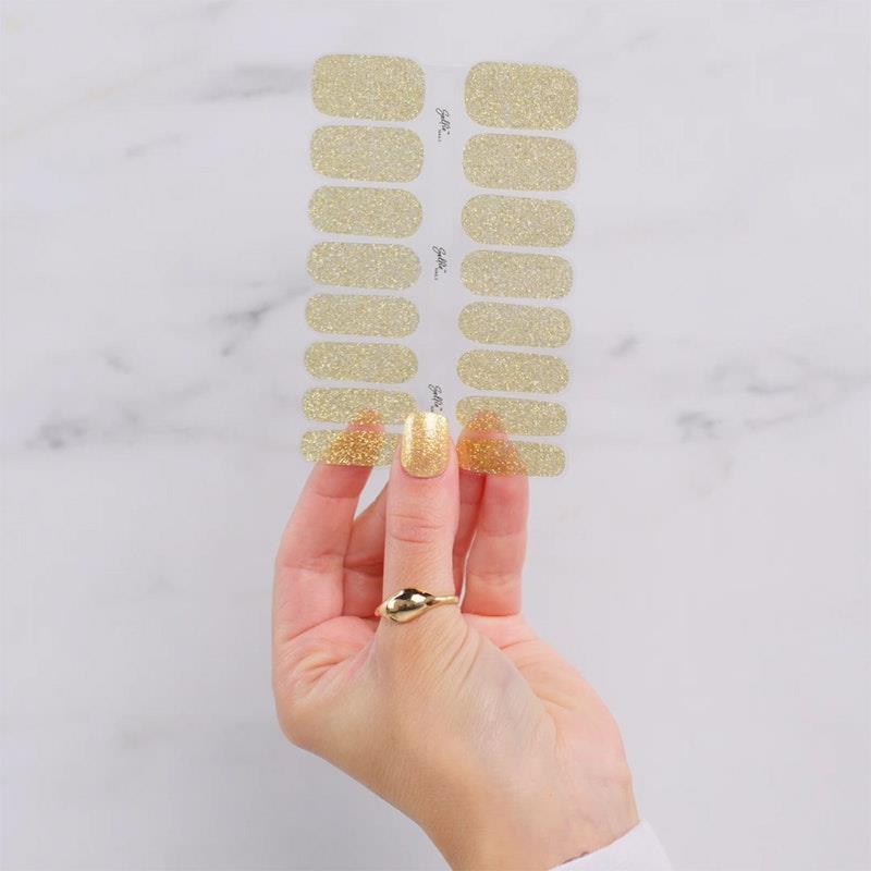 Load image into Gallery viewer, Selfie Nails Express Gel Polish Pearl / Silver Glitter / Gold Glitter Mixed Pack
