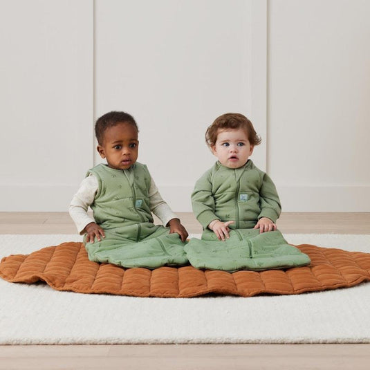ergoPouch Jersey Sleeping Bag 3.5 TOG Sleeved Willow 3-12Months