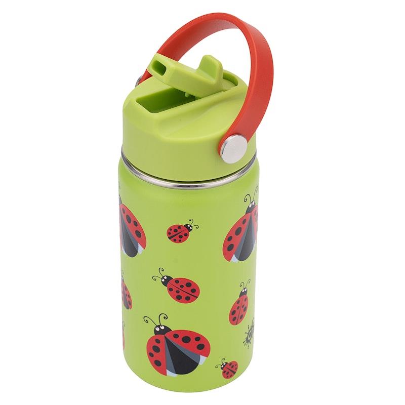 Load image into Gallery viewer, Cheeki 400ml Insulated Little Adventurer Bottle Ladybug
