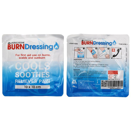 Livingstone Sterile Burn Dressing 10x10cm