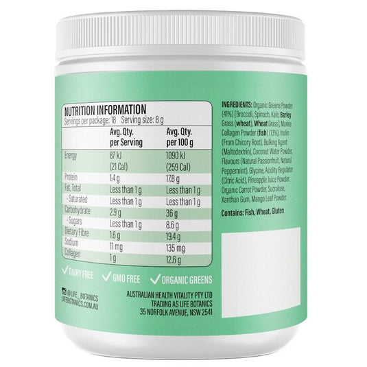Life Botanics Greens + Debloat Powder 3x150g Pack