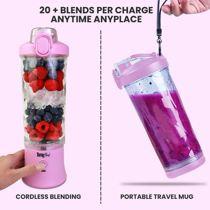 Load image into Gallery viewer, Total Chef Portable Blender, 600 ml Lilac
