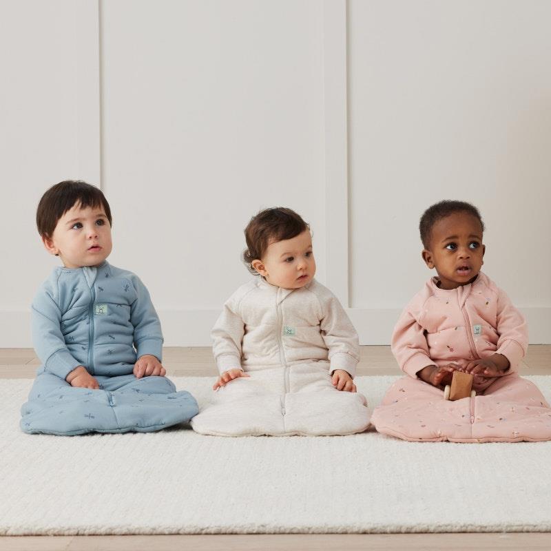 Load image into Gallery viewer, ergoPouch Jersey Sleeping Bag 3.5 TOG Sleeved Dragonflies 8-24Months
