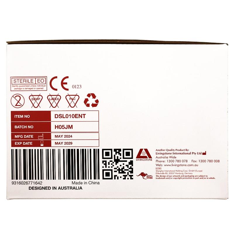 Load image into Gallery viewer, Enliv Enteral Syringe Sterile 10mL 100 Pieces/Box
