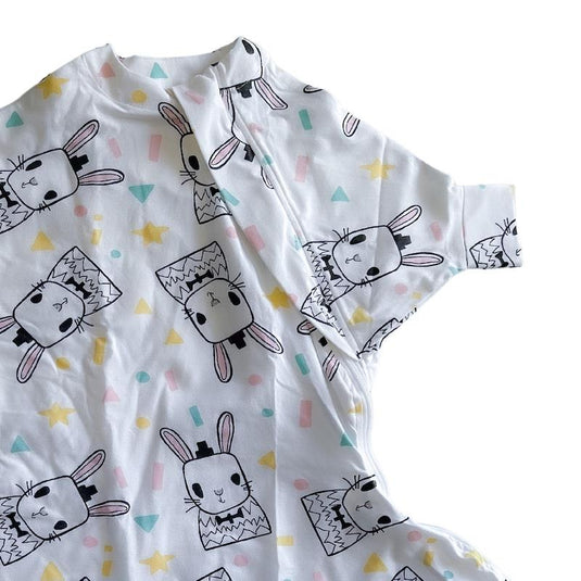 Baby Loves Sleep Hands In & Out Extra-Wide Sack (Hip Dysplasia) - Some Bunny Loves You (All Seasons) 12+M