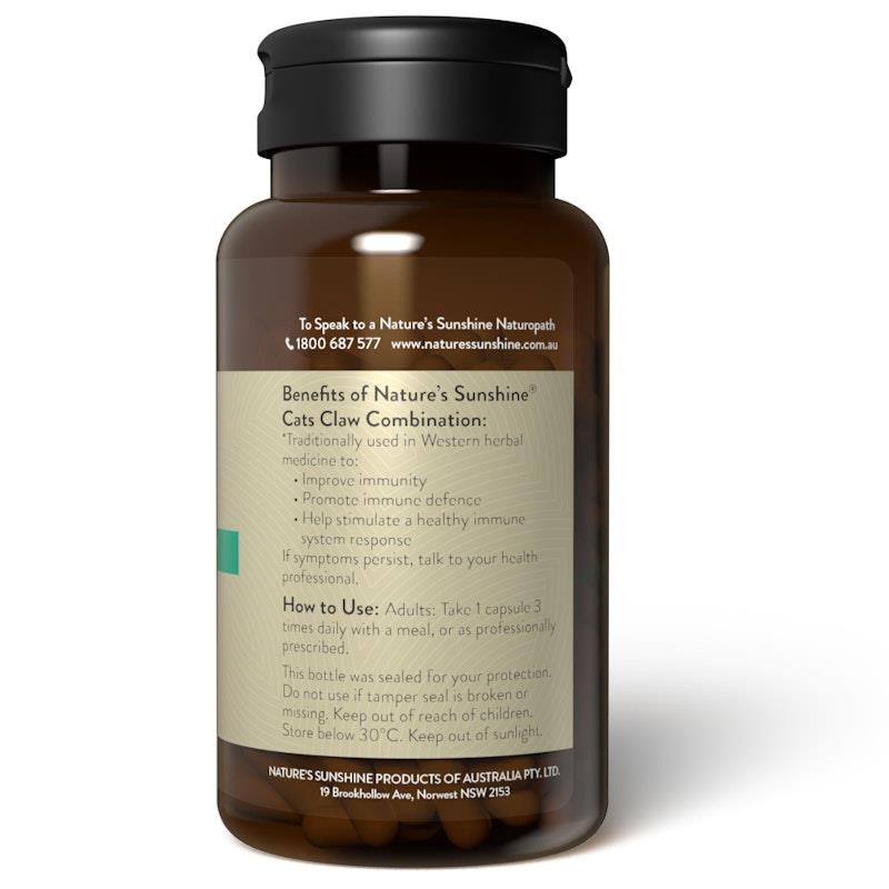Load image into Gallery viewer, Nature's Sunshine Cat's Claw Combination 100Capsules
