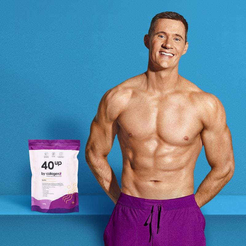 Load image into Gallery viewer, CollagenX 40UP: Whey &amp; Collagen Protein Powder 1.5Kg
