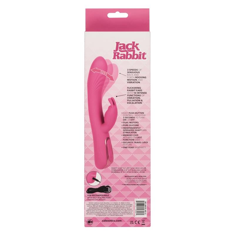 Load image into Gallery viewer, CalExotics Jack Rabbit Elite Rocking Rabbit Pink
