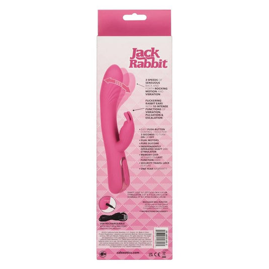 CalExotics Jack Rabbit Elite Rocking Rabbit Pink
