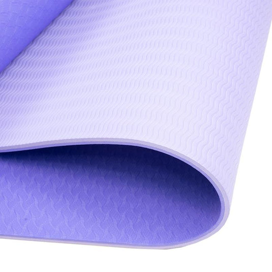 Powertrain TPE Pilates Exercise Yoga Mat 8mm Light Purple