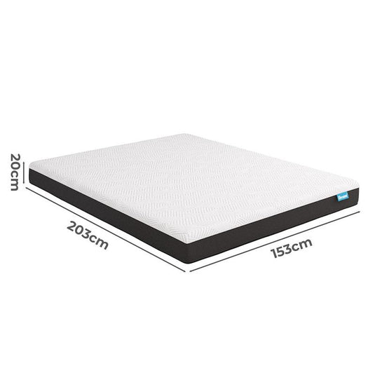 DreamZ Mattress Gel Memory Breathable Mattress High Density Sponge Queen