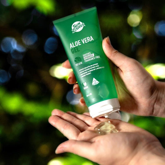 SUN ZAPPER Aloe Vera Gel 95% Pure Aloe 200ml