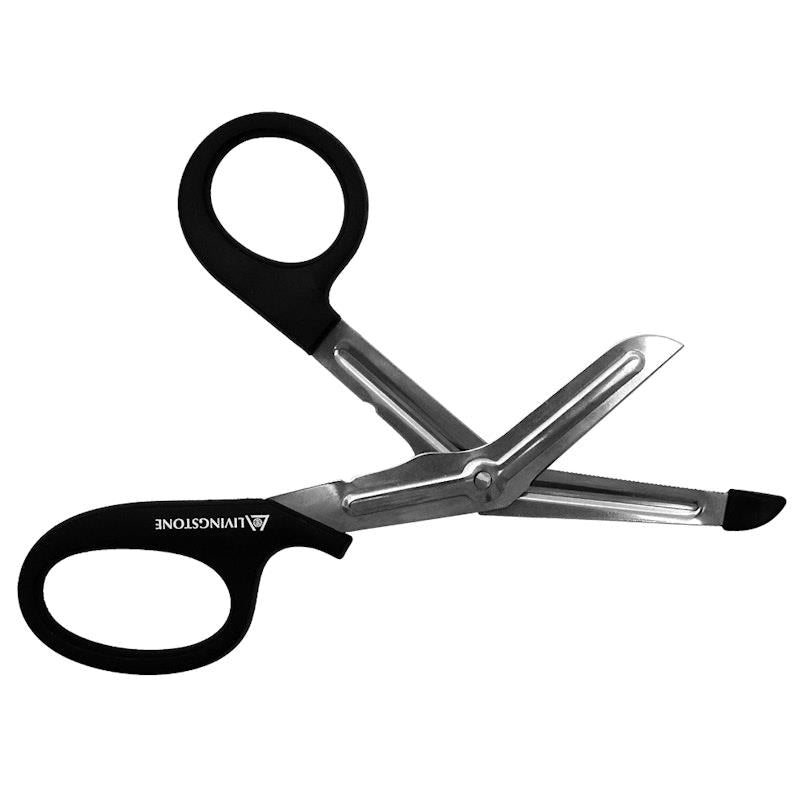 Load image into Gallery viewer, Livingstone Multi-Purpose Shears Bandage Scissors Plastic Tip 19cm Stainless Steel 1Piece
