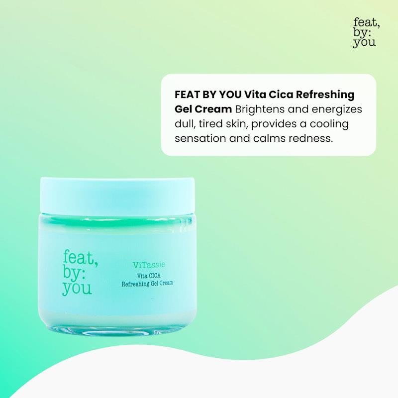 Load image into Gallery viewer, Feat By You ViTassie Vita Cica Refreshing Gel Cream 80ml

