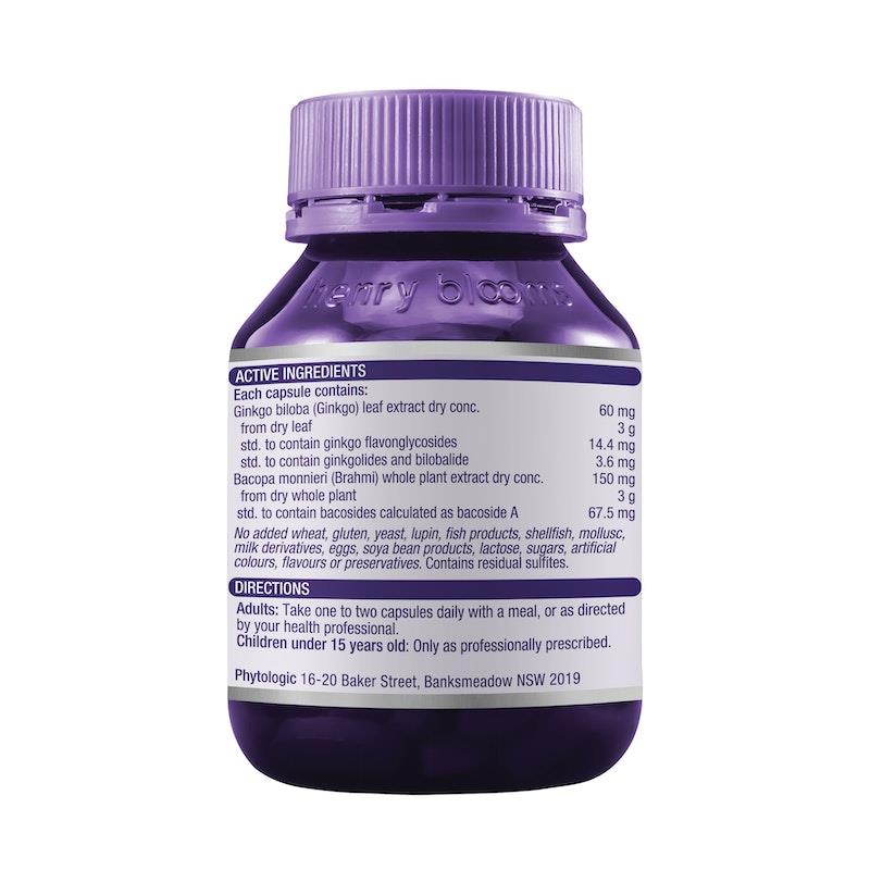 Load image into Gallery viewer, Henry Blooms Ginkgo and Brahmi 60 Capsules
