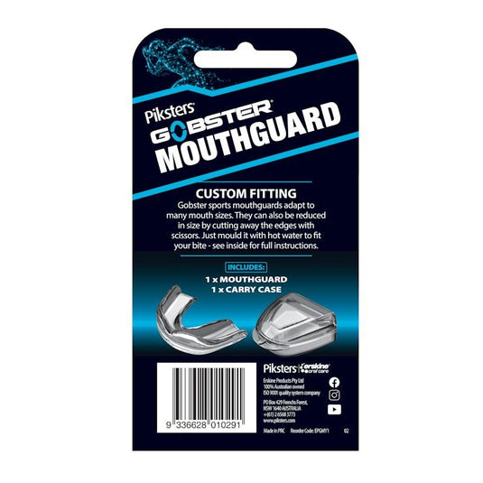 Piksters Gobster Mouthguard (with case) Youth 1pk