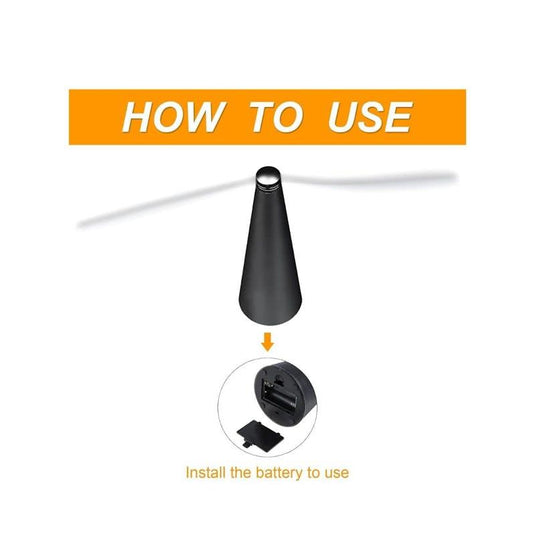Living Today Shoo-Fly Chemical Free Fly Repellent Fan Battery Operated 1Unit