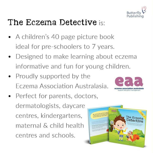 Butterfly Publishing The Eczema Detective (Children's Book) Softcover