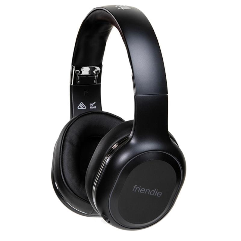 Load image into Gallery viewer, Friendie AIR Duo Matte Black (Over Ear Wireless Headphones) 1Set
