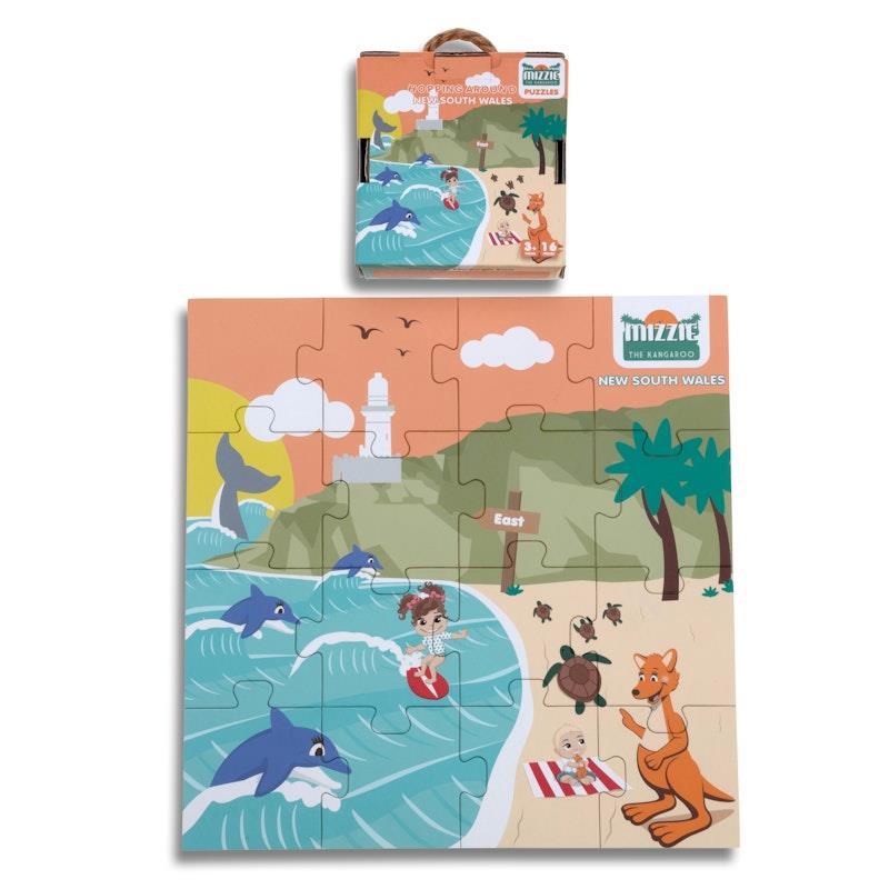 Load image into Gallery viewer, Mizzie The Kangaroo Mizzie Collectible Puzzle Gift Set
