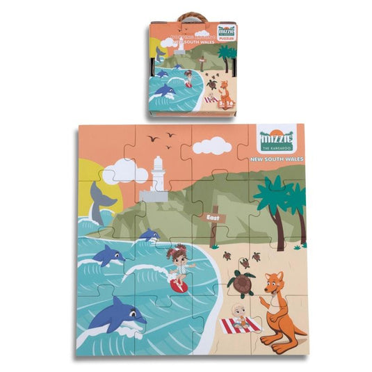 Mizzie The Kangaroo Mizzie Collectible Puzzle Gift Set