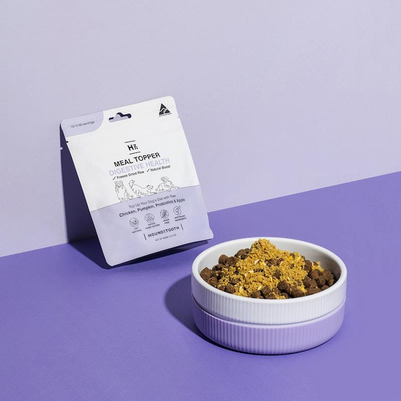 Load image into Gallery viewer, HOUNDZTOOTH Digestive Health Raw Boost Meal Topper for Dogs 60g
