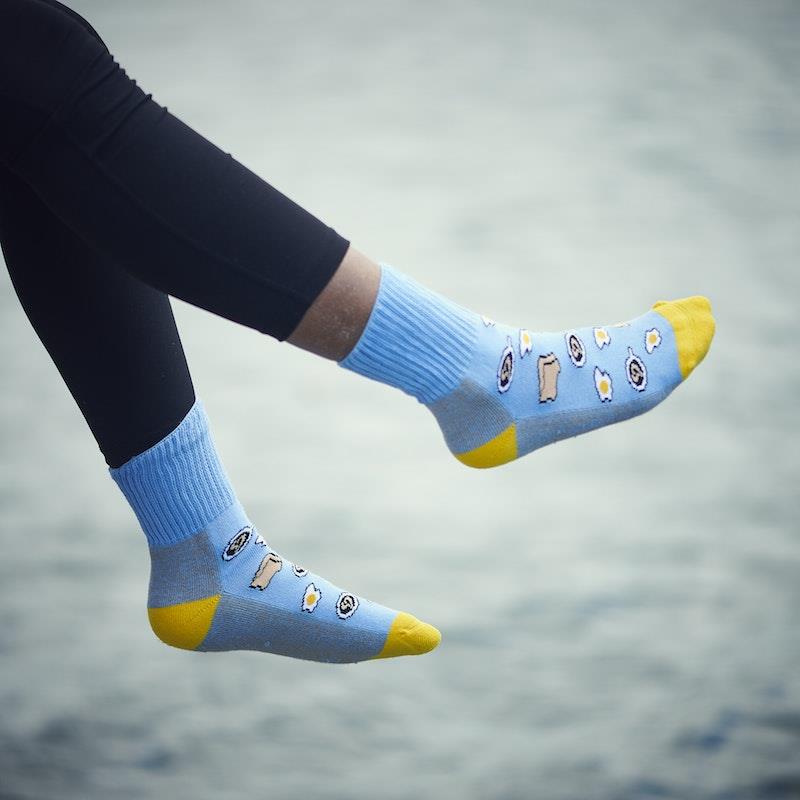 Load image into Gallery viewer, Glucology Copper based Socks 2 Pairs Large/ Eggs
