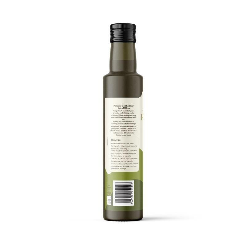 Load image into Gallery viewer, Hemp Foods Australia Organic Hemp Gold Seed Oil 500ml Single Unit
