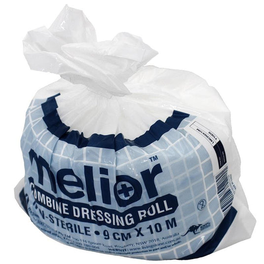 Melior Combine Dressing Roll Non-Sterile 9cm x 10m 1Piece
