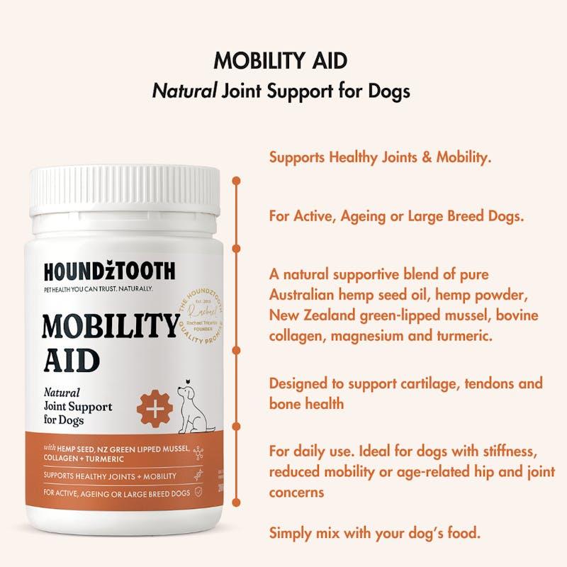 Load image into Gallery viewer, HOUNDZTOOTH Hemp Mobility Aid Health Supplement for Dogs 200g
