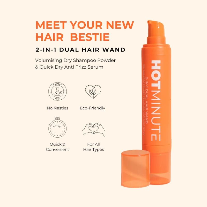 Load image into Gallery viewer, Hot Minute Hair 2 in 1 Dry Shampoo and Serum 20ml Serum/ 10g Powder
