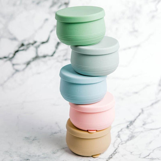 Starting Solids Australia Suckie Scoop Mini Bowl Set Fairy Floss