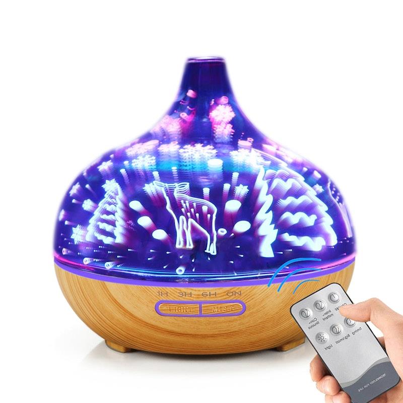 Load image into Gallery viewer, Traderight Aroma Diffuser Aromatherapy Ultrasonic Humidifier Essential Oil Purifier Deer 1Unit
