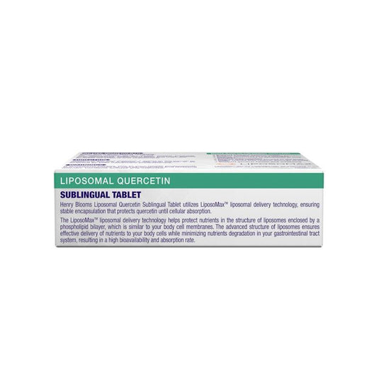 Henry Blooms Liposomal Quercetin Sublingual 30 Tablets 1unit