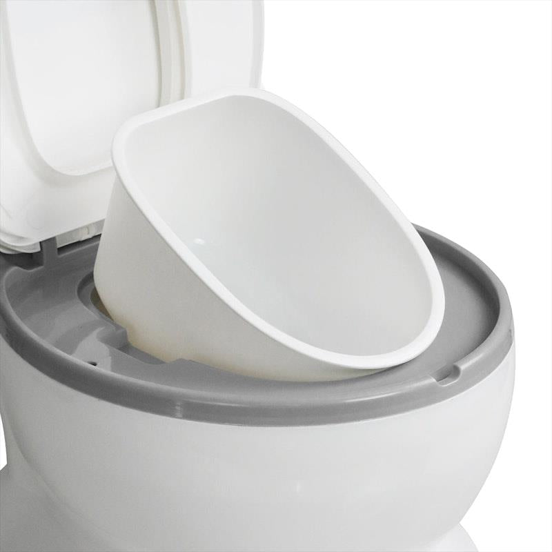 Load image into Gallery viewer, BoPeep Kids Potty Trainer Seat Safety Toilet Training Toddler Non-Slip Grey
