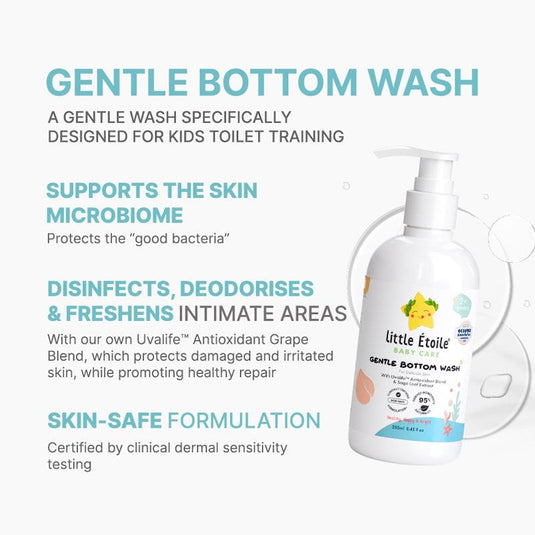Little Etoile Gentle Bottom Wash for Delicate Skin (2+ Years) 250ml