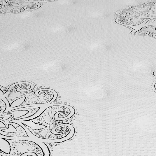 DreamZ Spring Mattress Bed Pocket Egg Crate Foam Medium Firm Queen
