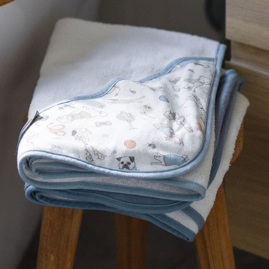 The Little Linen Company Hooded Towel 2Pk Barklife Dog