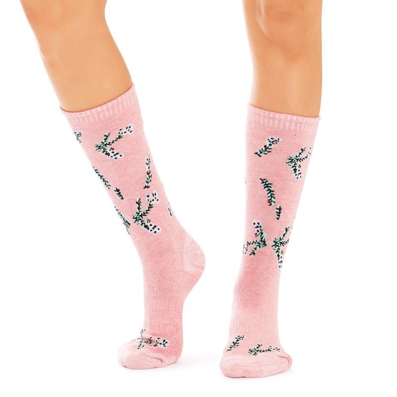 Load image into Gallery viewer, Jack of All Trades 12 Pairs of Women's Top to Toe Comfort Socks - Floral Size 5-10

