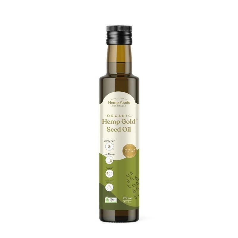 Load image into Gallery viewer, Hemp Foods Australia Hemp Intro Bundle - Australian Grown Hulled Hemp Seeds 200g + Organic Hemp Gold® Protein Powder 450g + Organic Hemp Gold® Seed Oil 250ml Pack

