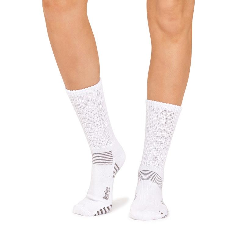 Load image into Gallery viewer, Benefeet 10 pairs of Women's Bamboo Socks - White Size 2-8
