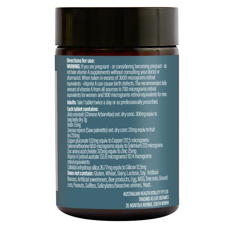 Load image into Gallery viewer, Life Botanics Men's Hair Loss + Testosterone 3x60 Pack
