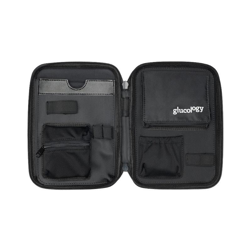 Load image into Gallery viewer, Glucology Travel Bundle Case - Classic, Floral/ 2 Pen Pouch - Floral/ 3 Sharps
