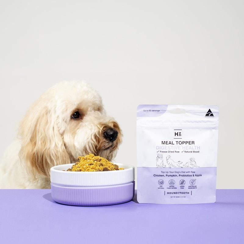 Load image into Gallery viewer, HOUNDZTOOTH Digestive Health Raw Boost Meal Topper for Dogs 60g
