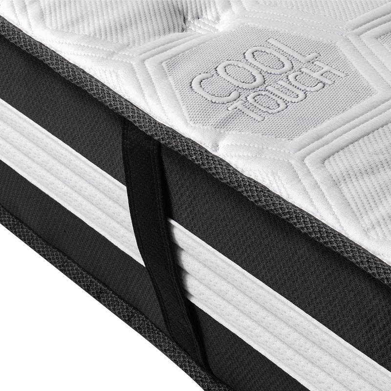 Load image into Gallery viewer, DreamZ Cooling Mattress Pocket Spring Euro Top Bed Foam 5 Zone 25cm Single
