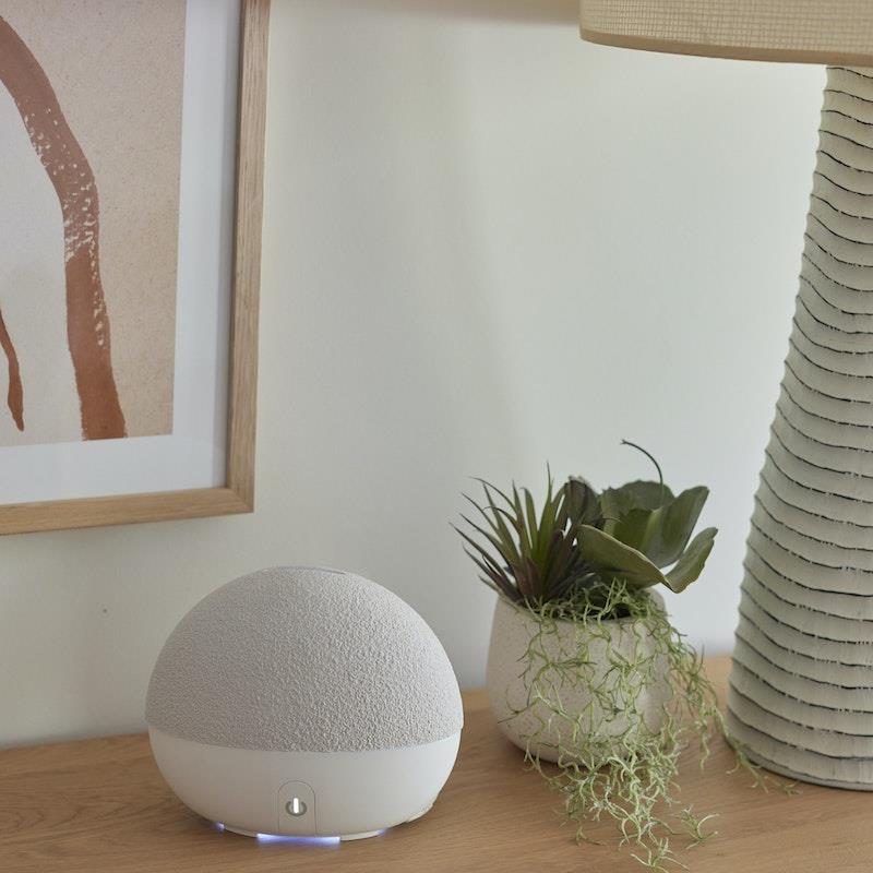 Load image into Gallery viewer, Ellia Stone Aroma Diffuser Ceramic Taupe
