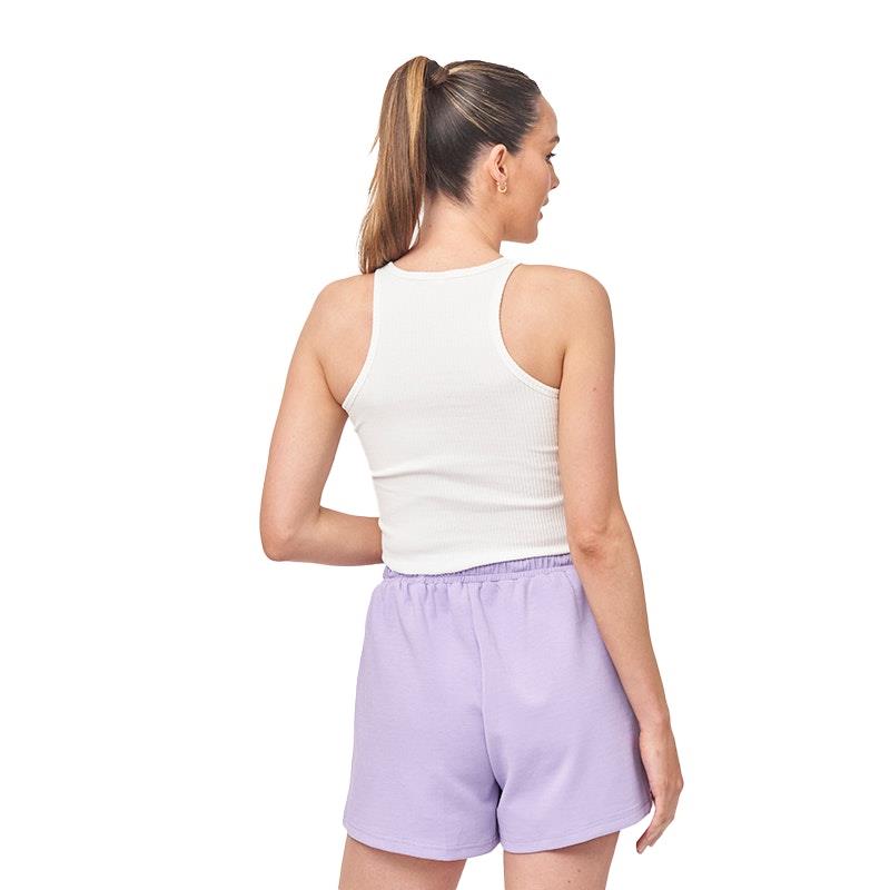 Load image into Gallery viewer, Tully Lou Ribbed Tank White L
